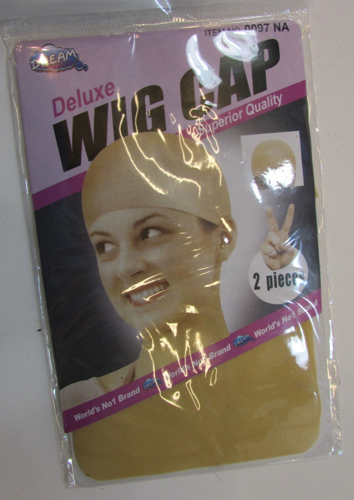 Pair New Vintage 1990’s Unopened Deluxe Dream Wig Cap Superior Quality FREE S/H