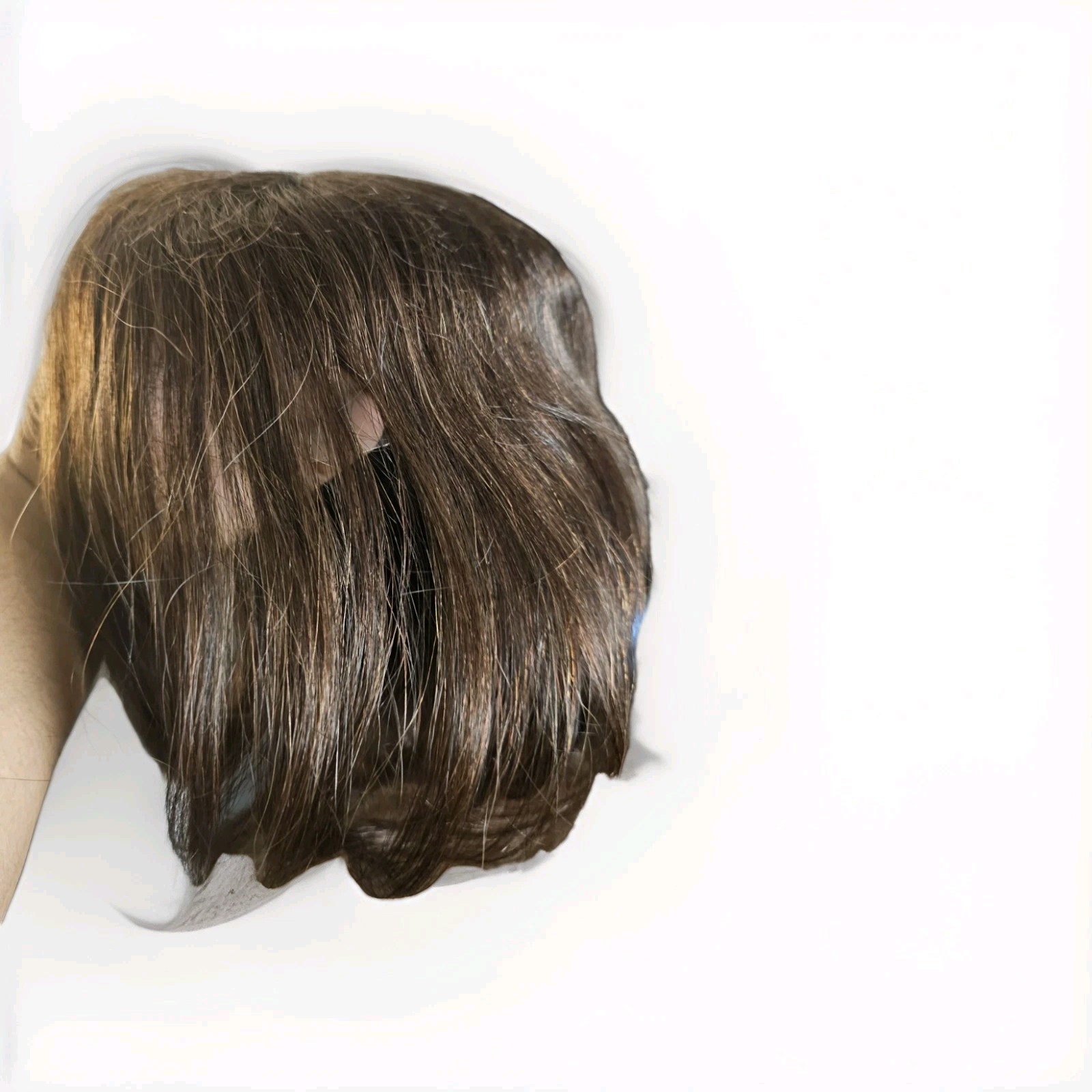 hairt​​alk X141 Wonder Fill Crown Topper Hairpiece Brown color
