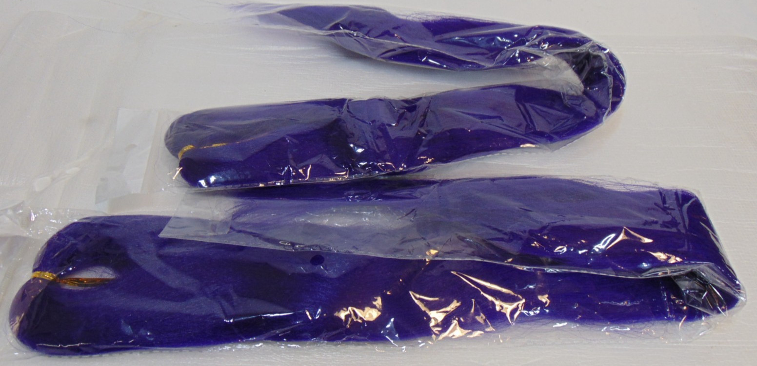Purple Braid 52” Long Braiding Weaving Styling Twist Crochet Hair 2 Pack Weave