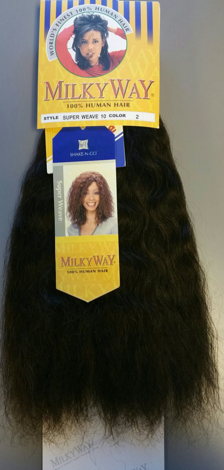 Milky Way 100% Human Hair for Weaving SUPER WEAVE WET & WAVY
