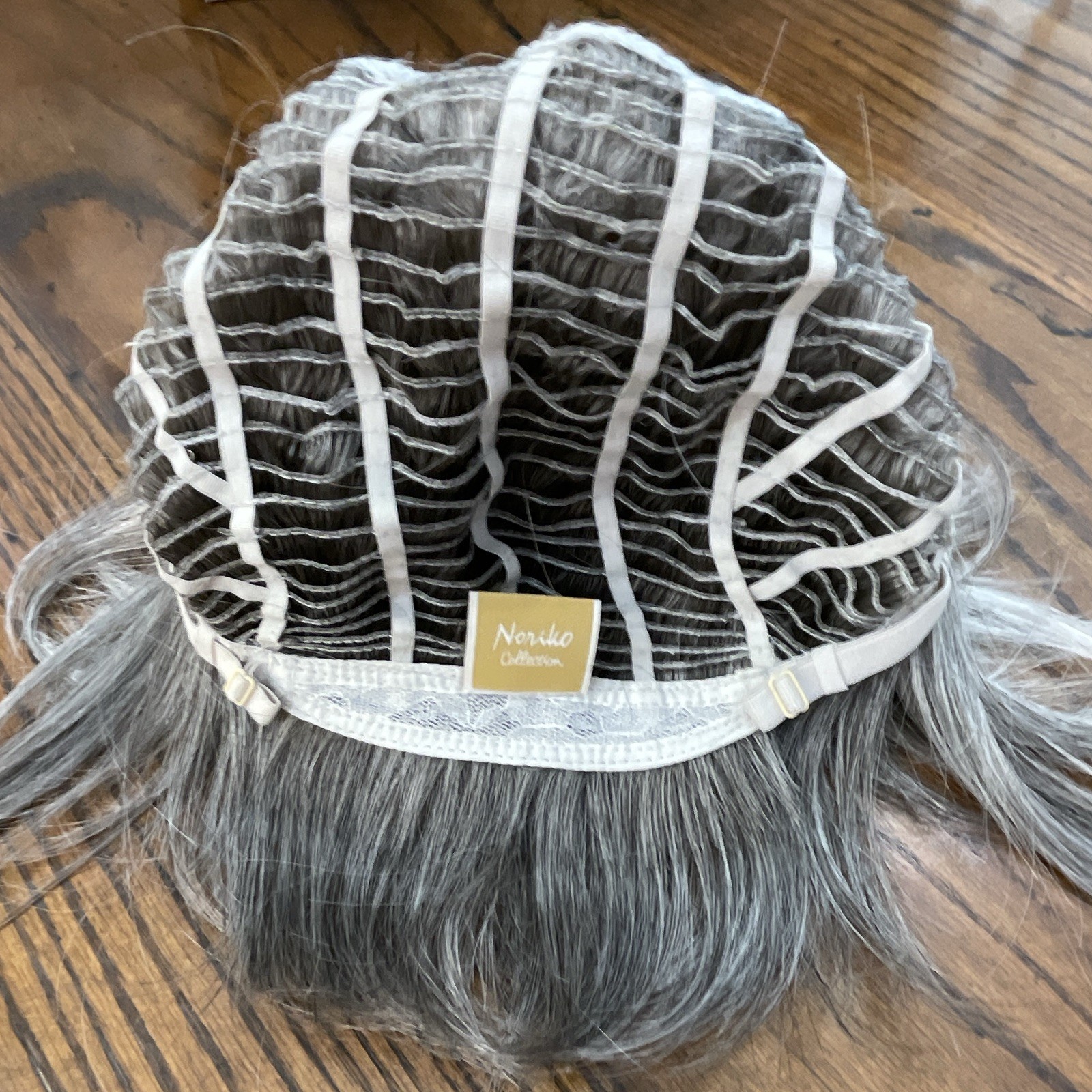 Noriko Collection Reese 1660 Synthetic Short Layered Wig Classic Cap Gray