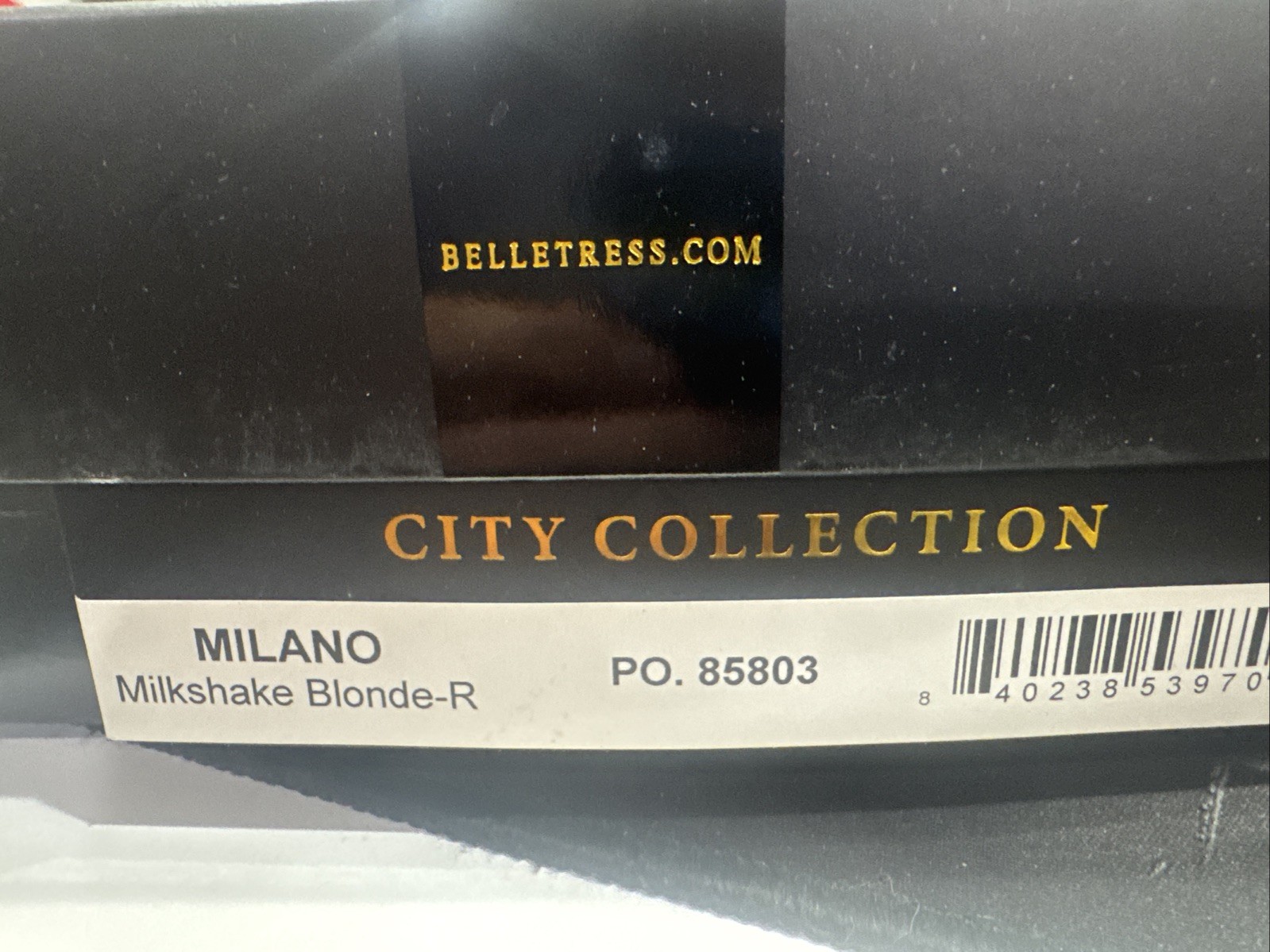 Belle Tress Milano – City Collection -Milano Milkshake Blonde 85803 New