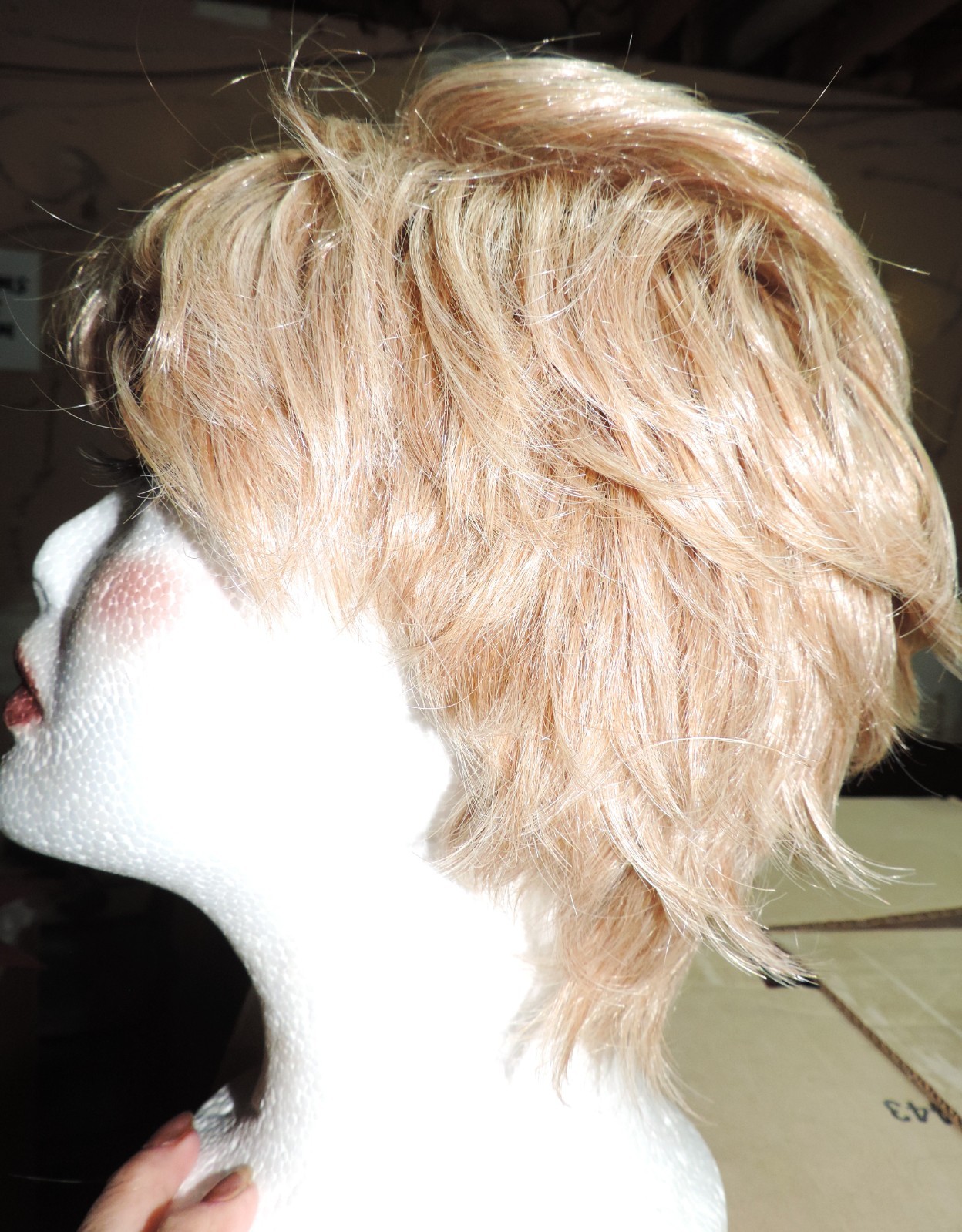 Curly Blonde Paula Young wig, gorgeous!