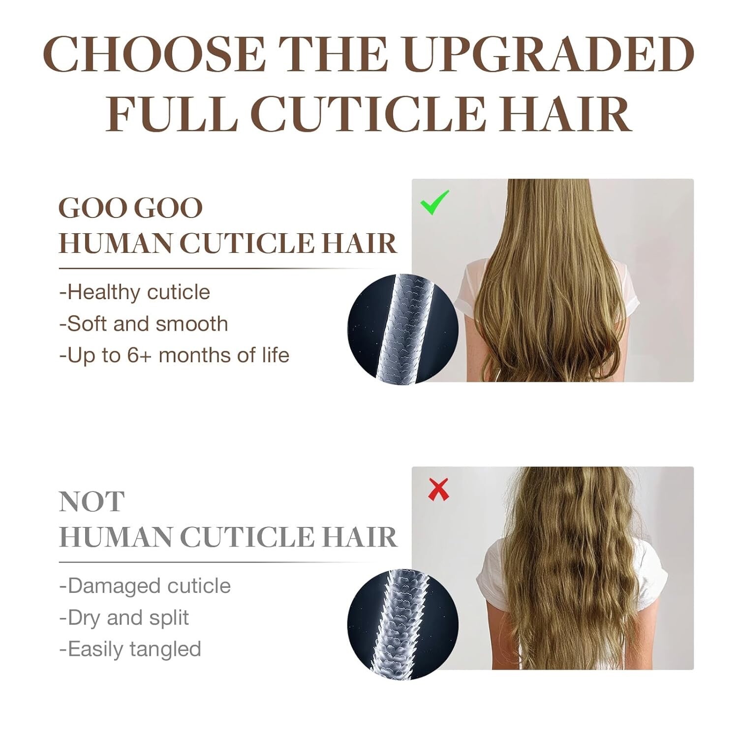 Invisi Edge Clip in Hair Extensions 24inch 160g 7Pcs Injected Seamless GOO GOO