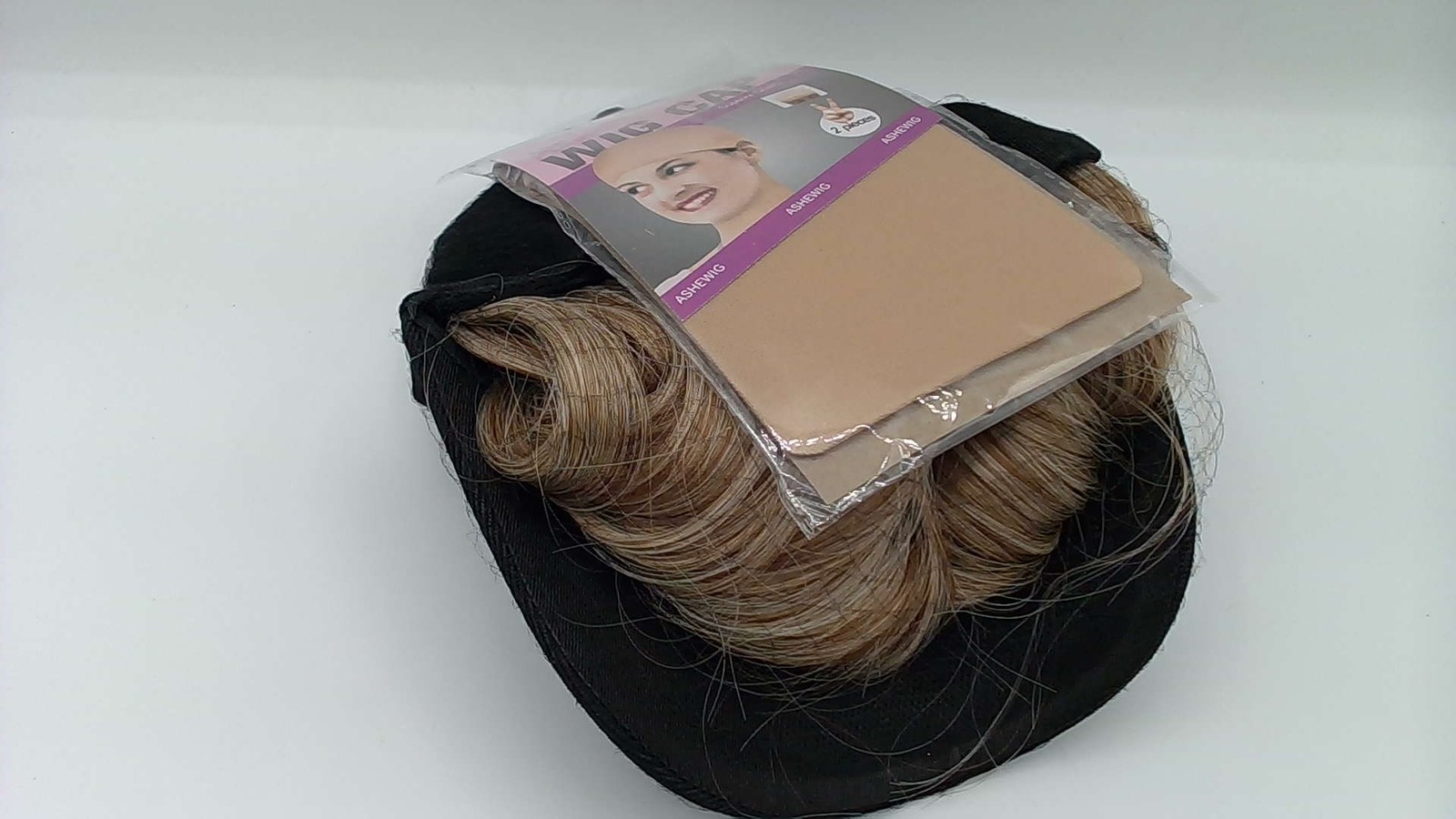 Women Short Bob Wavy Hairpiece With Hat Thick Hair Extensions Baseball Cap Hair