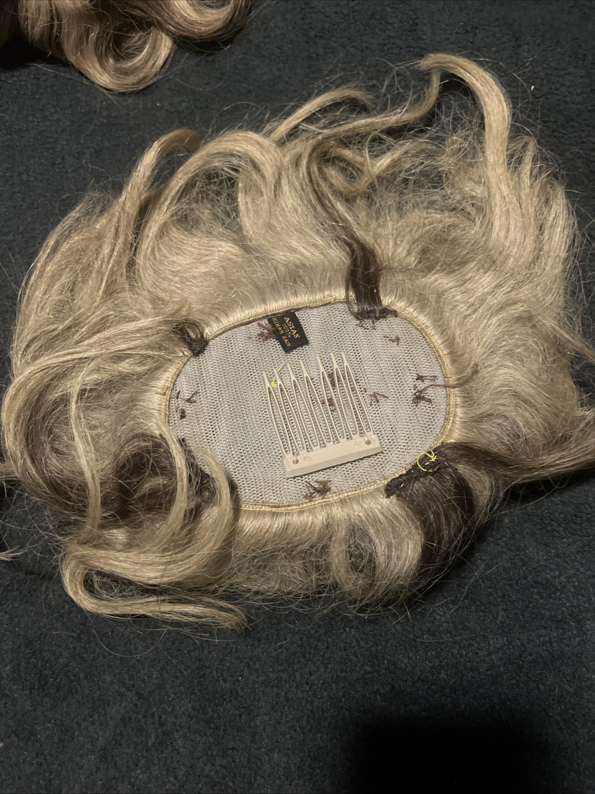 Vintage 50s/60s Tovar-Tresses Wig Box with 3 hairpieces 100% Human / Synthetic