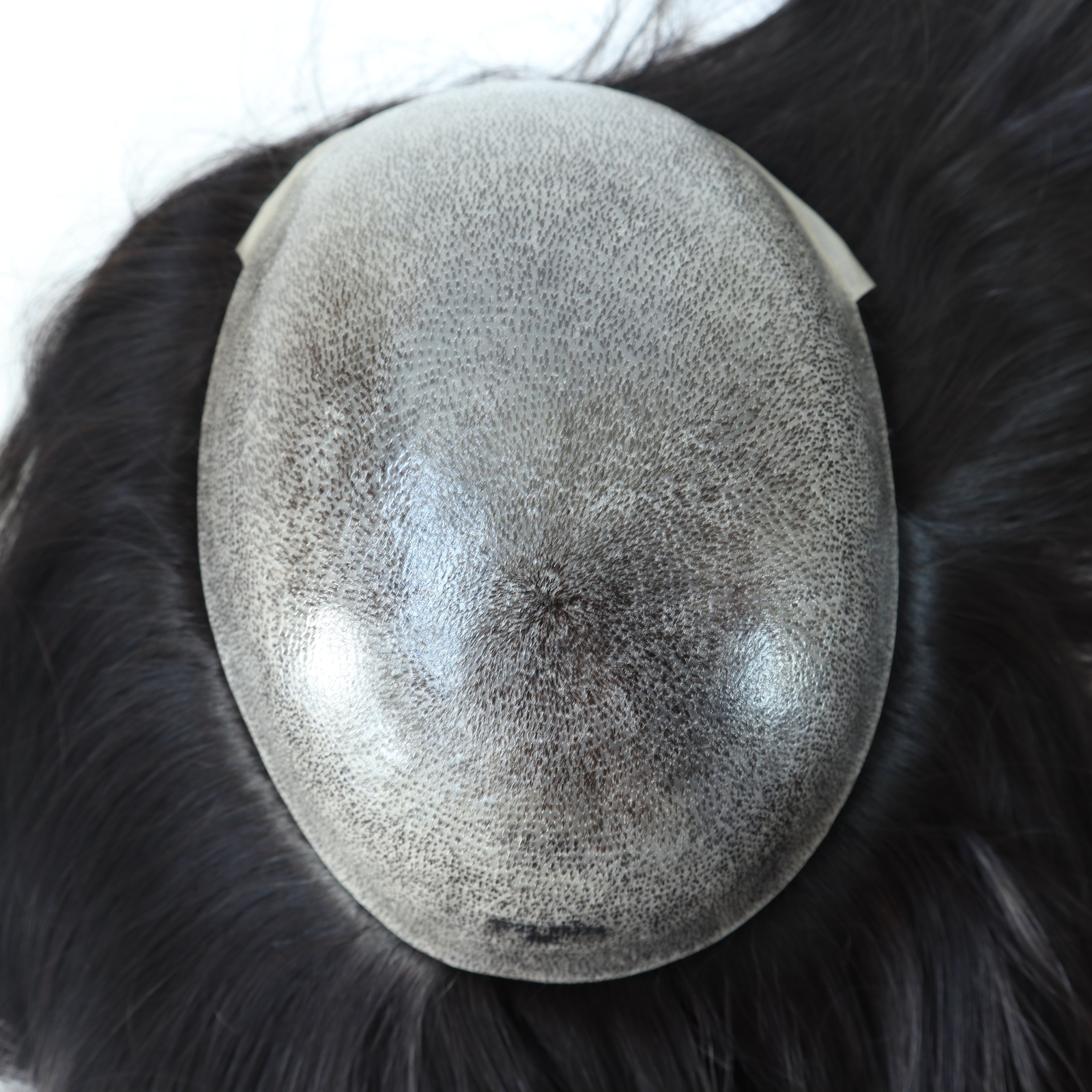 14″ 16″ Injected Full Thin Skin Base Human Hair Toppers for Women
