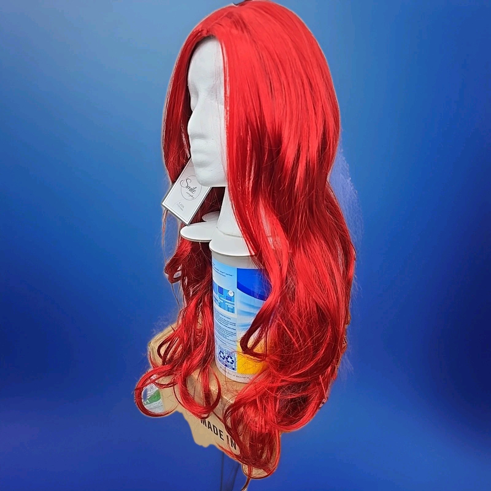 Beautiful Very Long Hair Red Wig Adult Little Mermaid or Brave Character – New