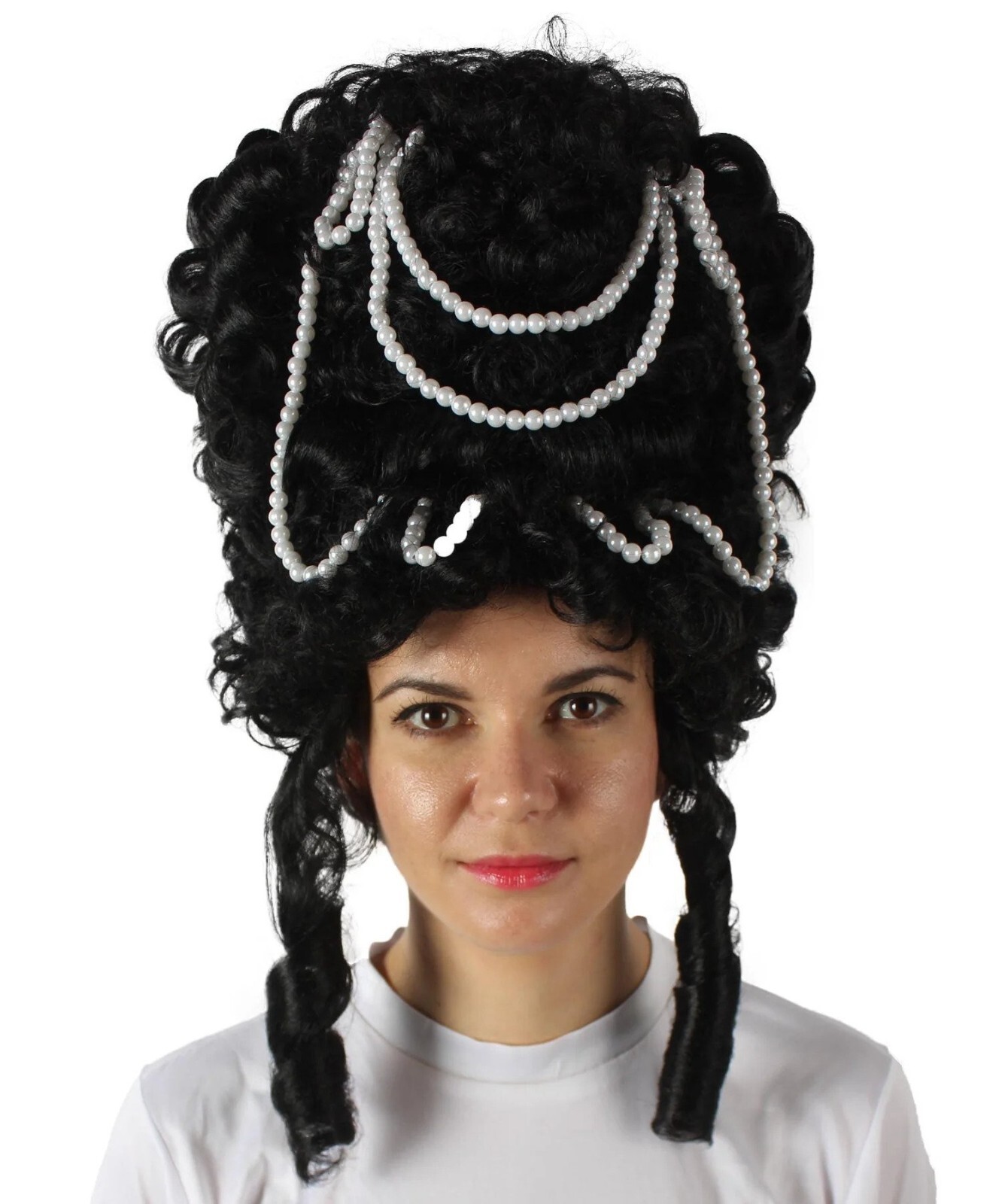 Womens Baroque Beehive Wig, Marie Antoinette Costume Wig for Halloween & Cosplay
