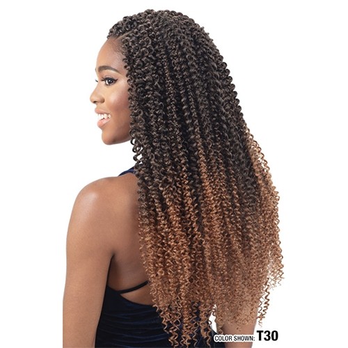 3X Pre-Stretched Bohemian Curl 18″