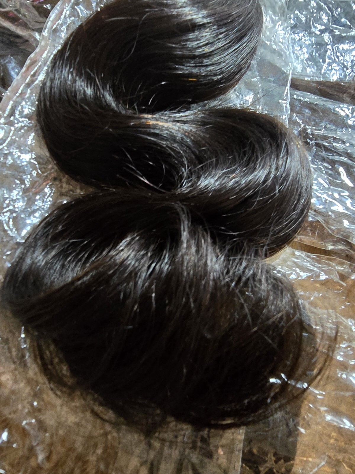 Brazilian Hair Body Wave/Straight/Curly Human Weave Extensions 300g/3Bundle 1B.#