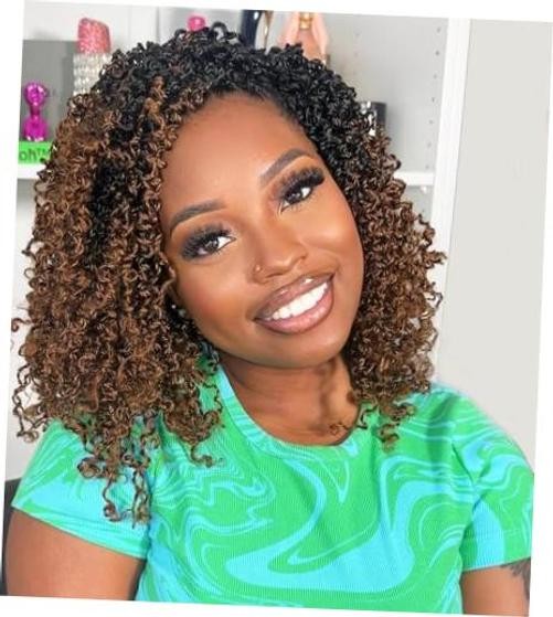 10 Inch Yanky Twist Crochet Hair Pre-looped 8 Packs 10 Inch (Pack of 8) OT30