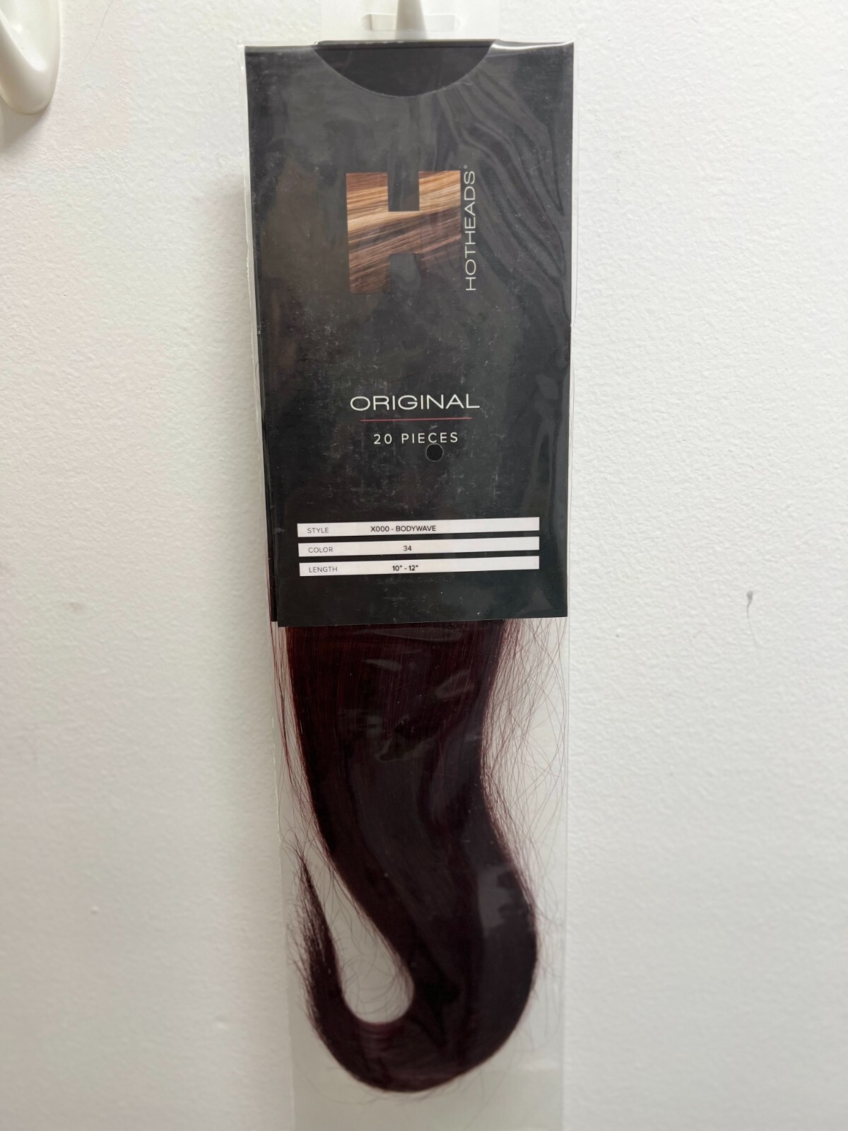 HOTHEADS Hair Extensions / Tape-ins / #34 / 10-12″ / Brand New / Body Waved