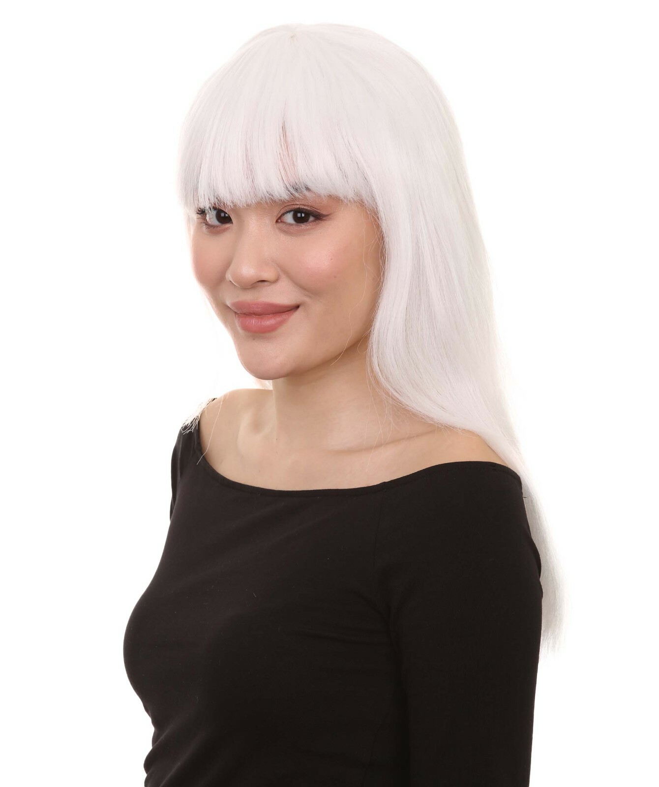 Long Bob Glow in Dark Wig | Premium Breathable Capless Cap HW-1467A
