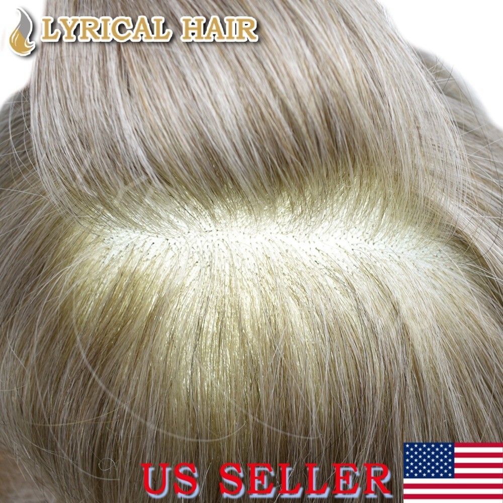 Lyrical Hair Full Lace Mens Hairpiece Human Hair Toupee Natural Hairline System