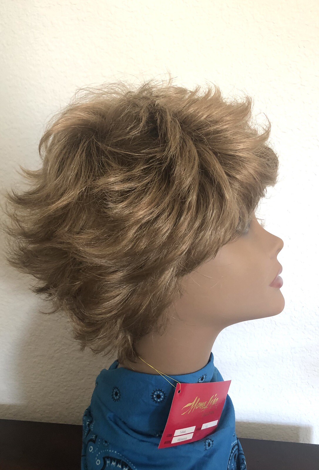 Retro (mid 1990s) Mona Lisa “Winona” Wig 1444 Color 15, New, READ DESCRIPTION