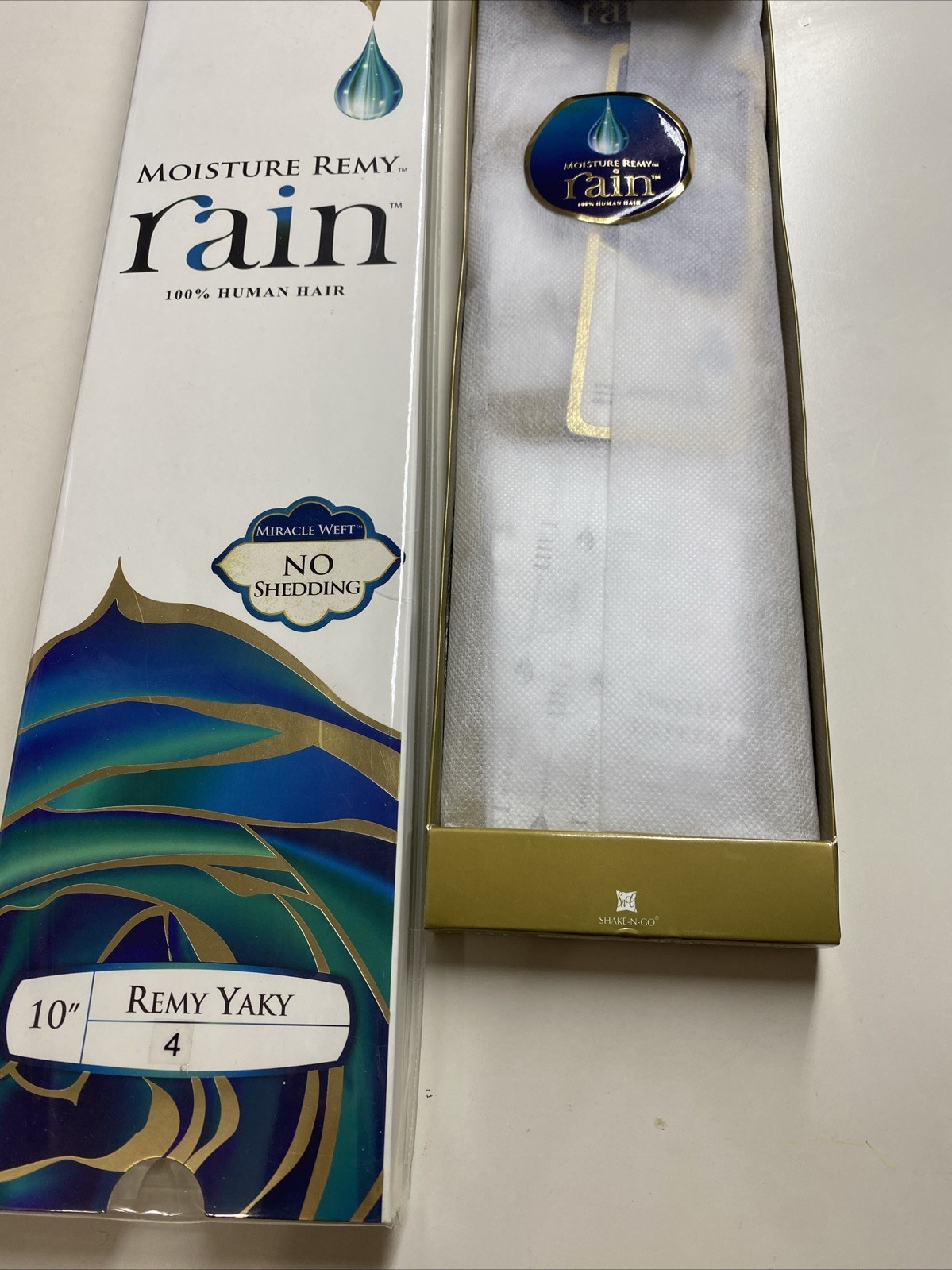 Moisture Remy Rain Yaky_100% Human Hair Weave Extension_10″_#4