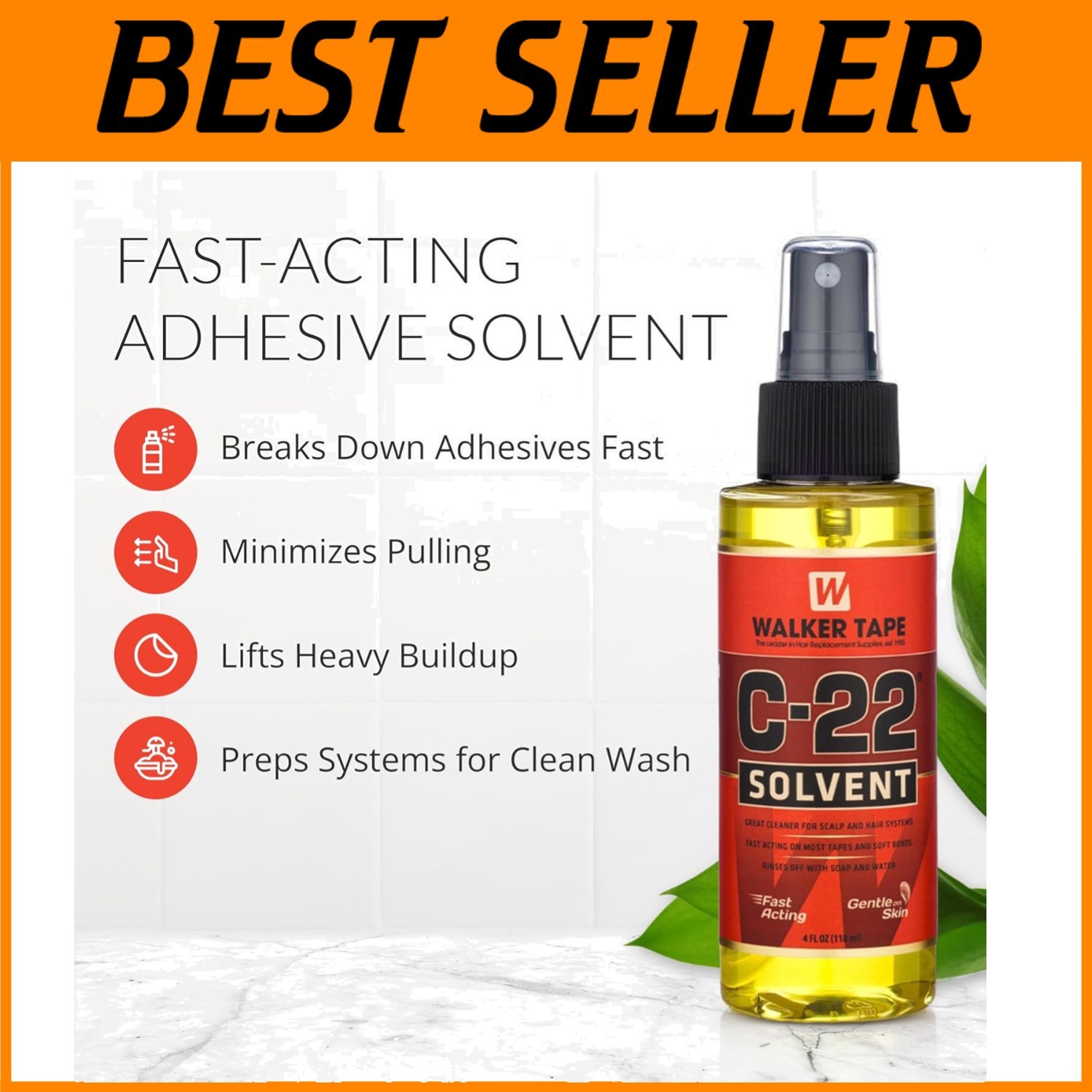 C-22 Solvent Spray 4 Fl Oz – Fast Adhesive Remover