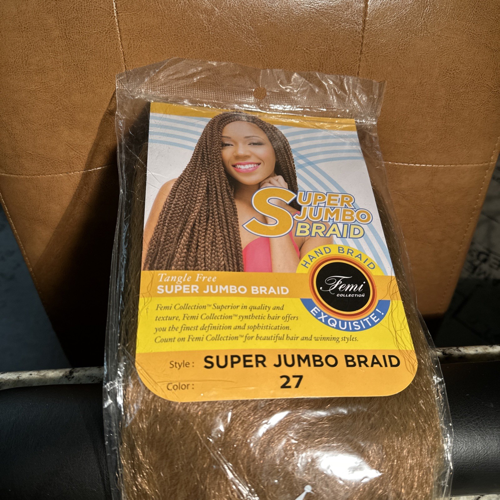 Femi Collection Super Jumbo Braid- Brand New Color 27