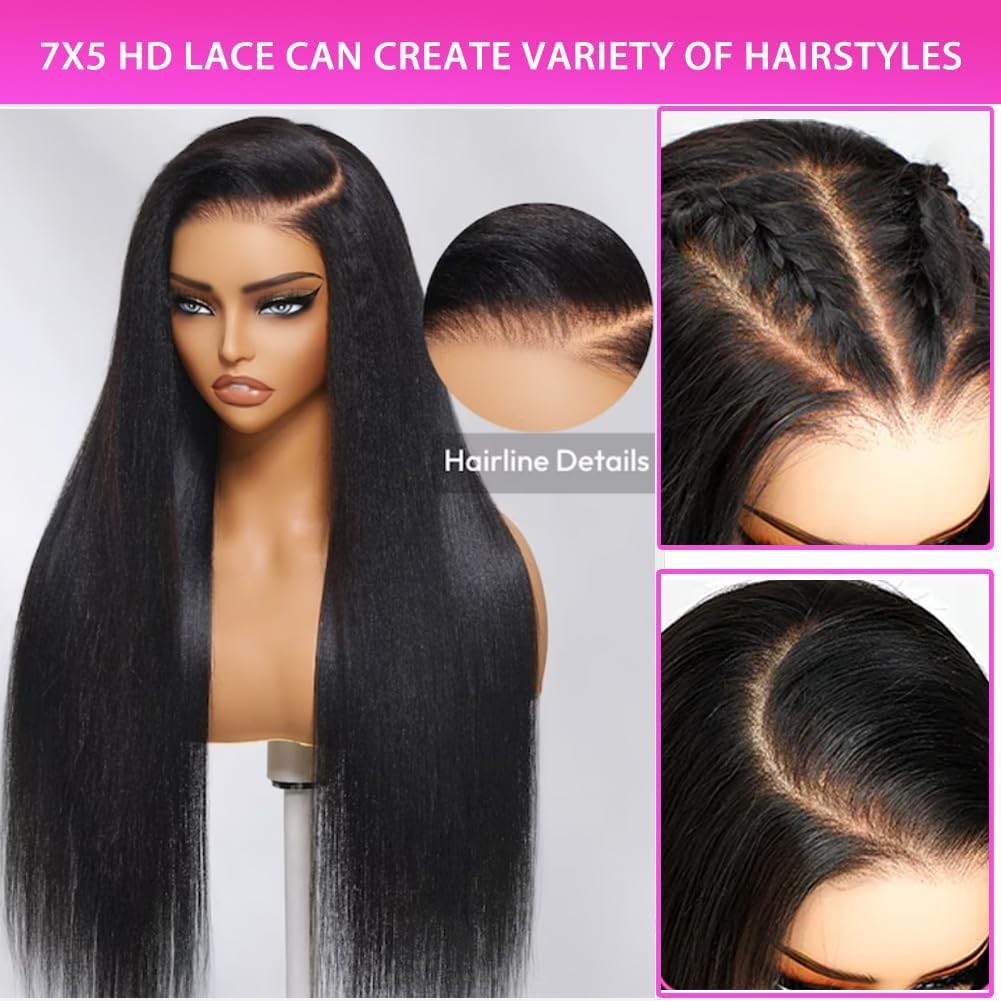 20 Inch 200% Density HD Lace Front Wig – Glueless, Pre Plucked, Natural Hairline