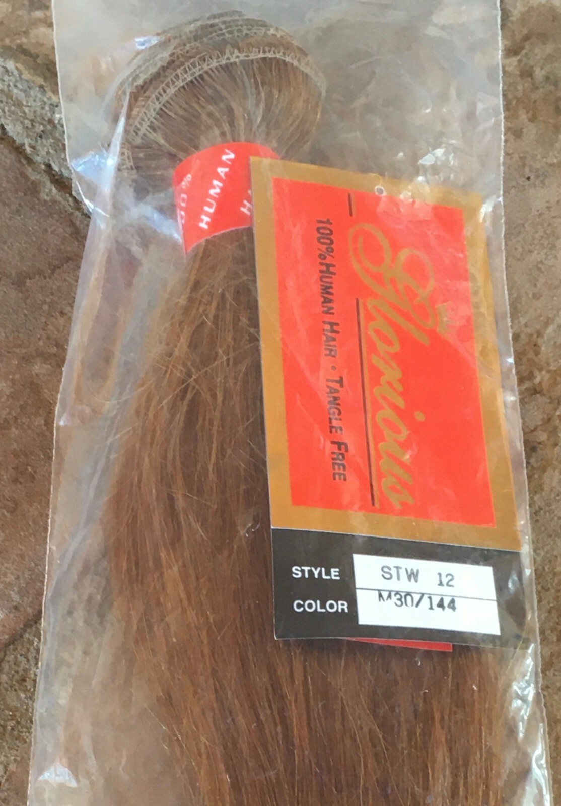 Glorious 100% Human Hair Tangle Free Hair Extension STW 12 Inch M30/144