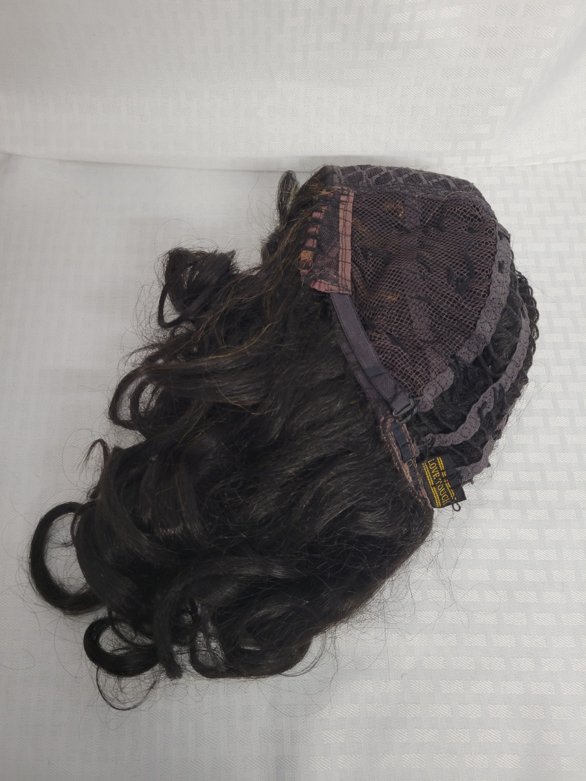 💕 Big Curly Layered Wig bang Black Cooper Streak Daily Natural Retro LOVE TOUCH