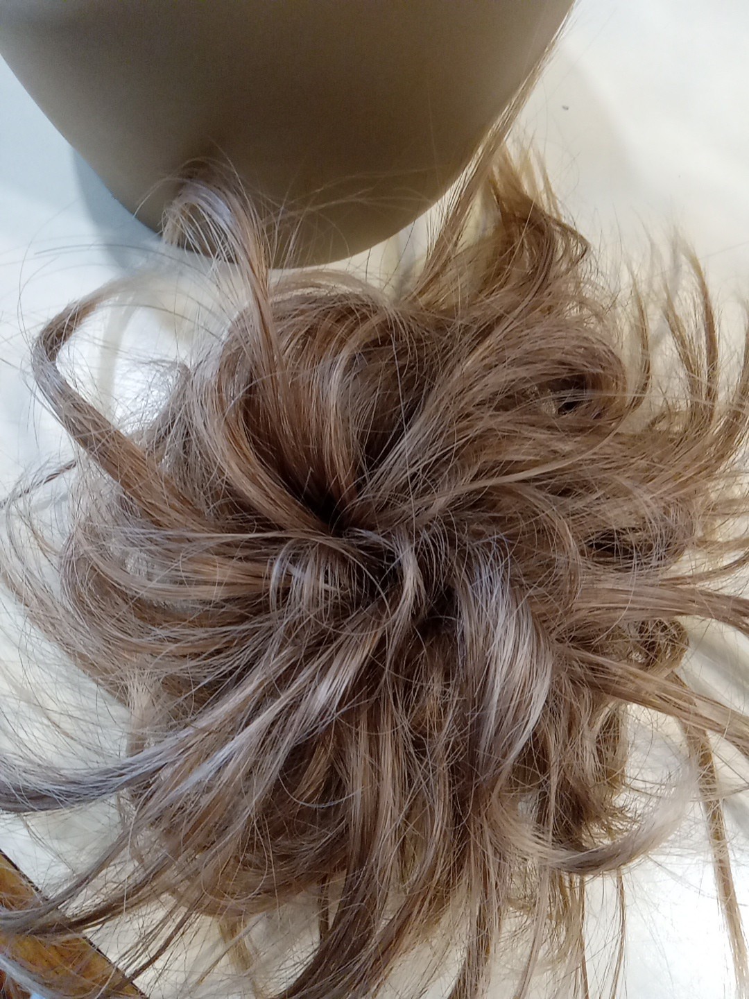 Messy Hair Bun Tousled Updo Hair Scrunchies Extension