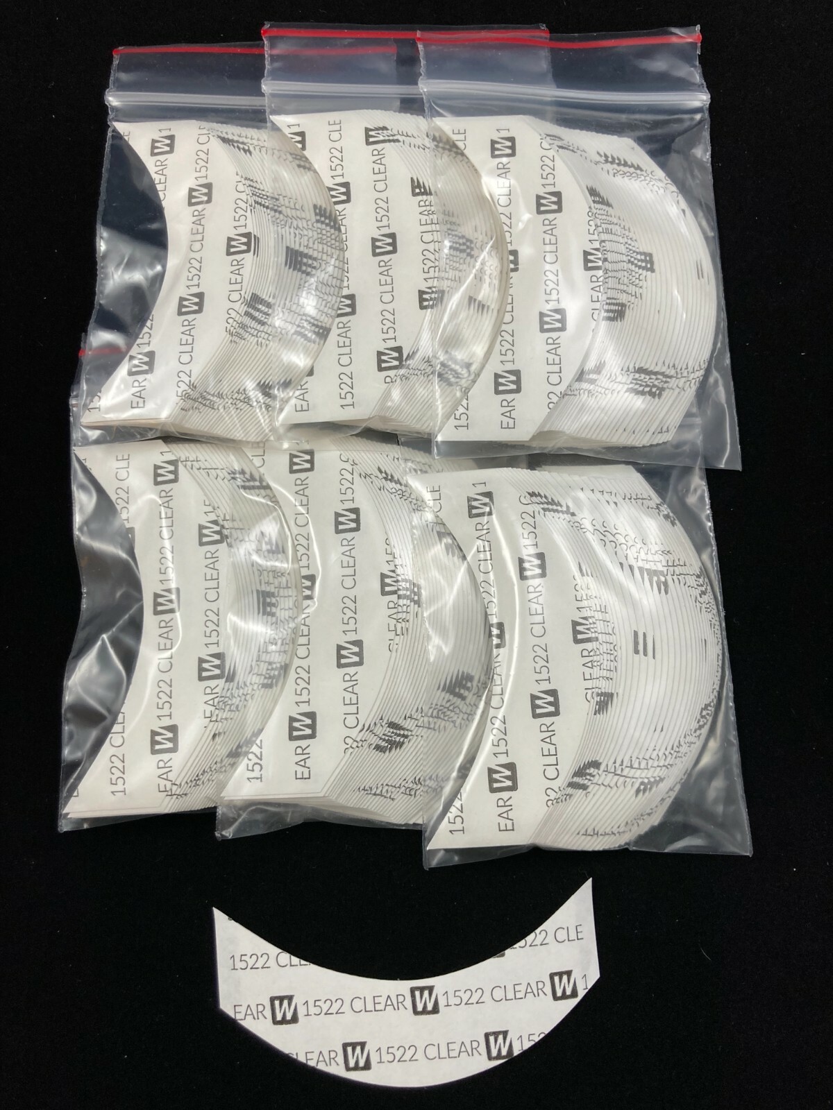 Walker 3M 1522 Hairpiece Tape 216 Pc CC Contour 6 Packs Poly Wig Toupee PRIVATE