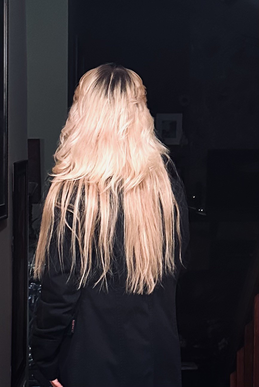 Quality Heavenly Hair Instantly 100% Remy Human Flip In Hair 20” X 10” Blonde