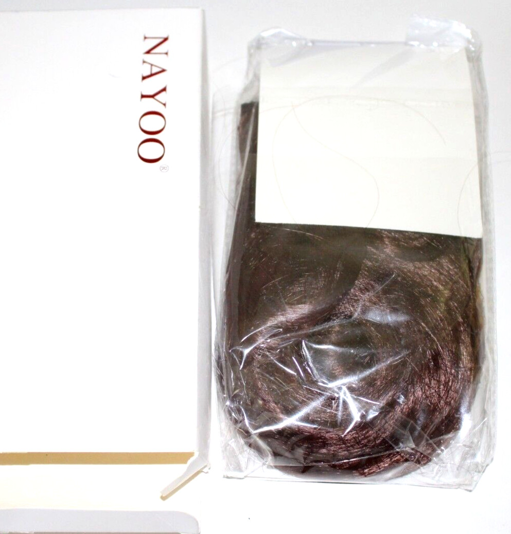 Clip in Hair Extensions 7PCS 16 Clips Wavy Long Dark Auburn Natural Looking