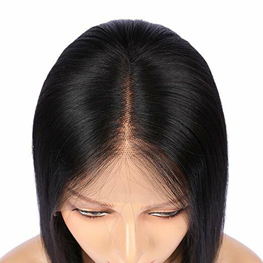 Lace Closure BOB Wig Straight/Curly 150% Density 100 Human Virgin Hair