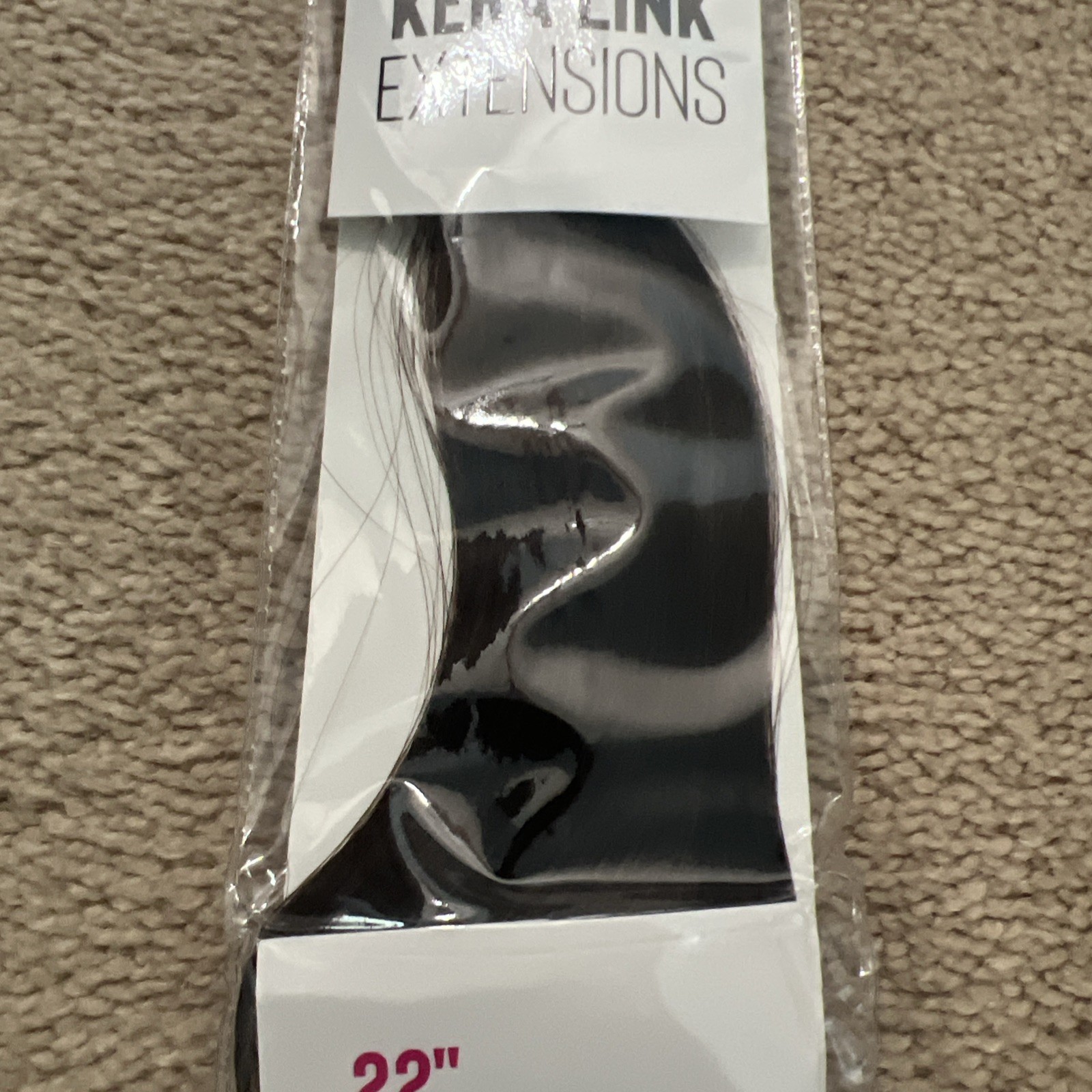 Donna Bella Premium Kera-link Extensions 22inch , Color 2/27A Ombré