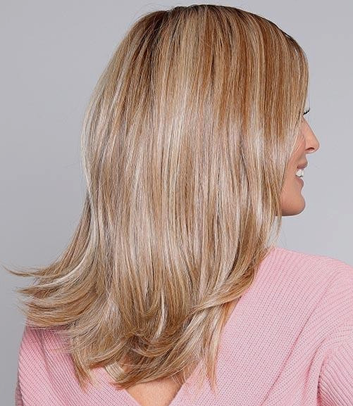 NICE MOVE Raquel Welch Wig RL12/22SShaded CAPPUCCINO HeatOK-LaceFront-MonoPart