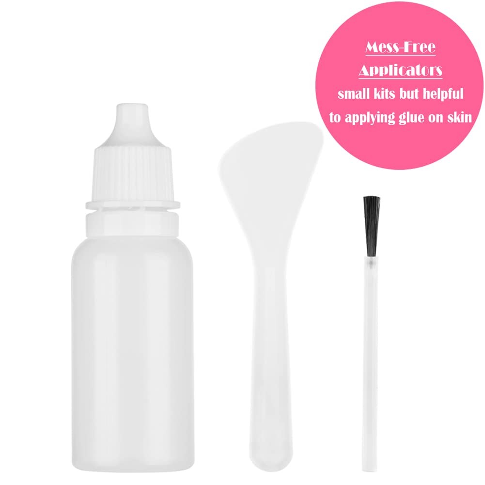 Waterproof Lace Glue, Clear| Invisible Hair Replacement Wig Bonding Glue, Str…