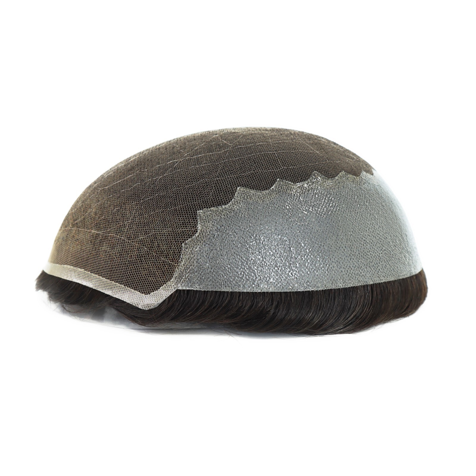 Bella| French Lace in body with thin Skin Sides and Back Human Hair Wigs