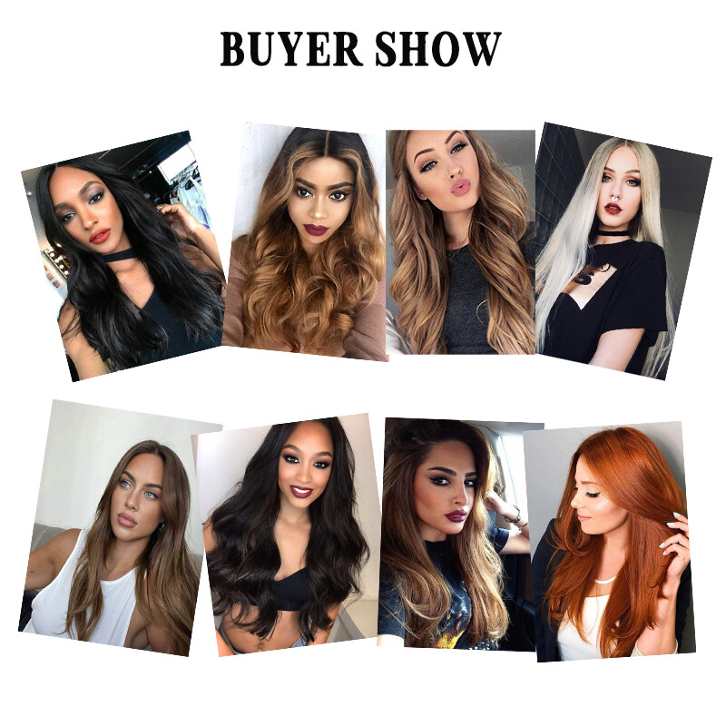 One Piece Extra Thick Clip In Hair Extensions 3/4 Full Head Hairpiece As Human