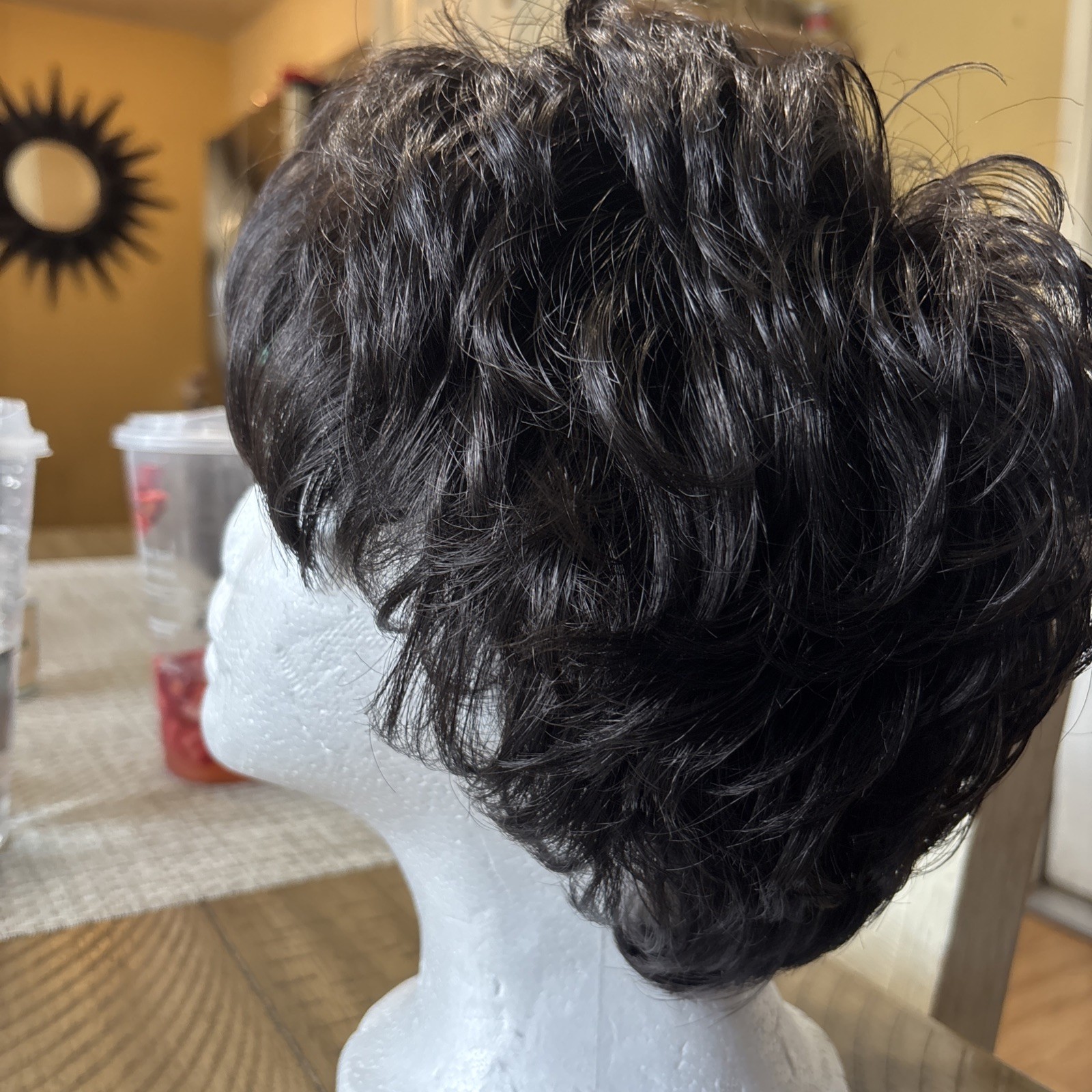 Short hair wig by Foxy Silver