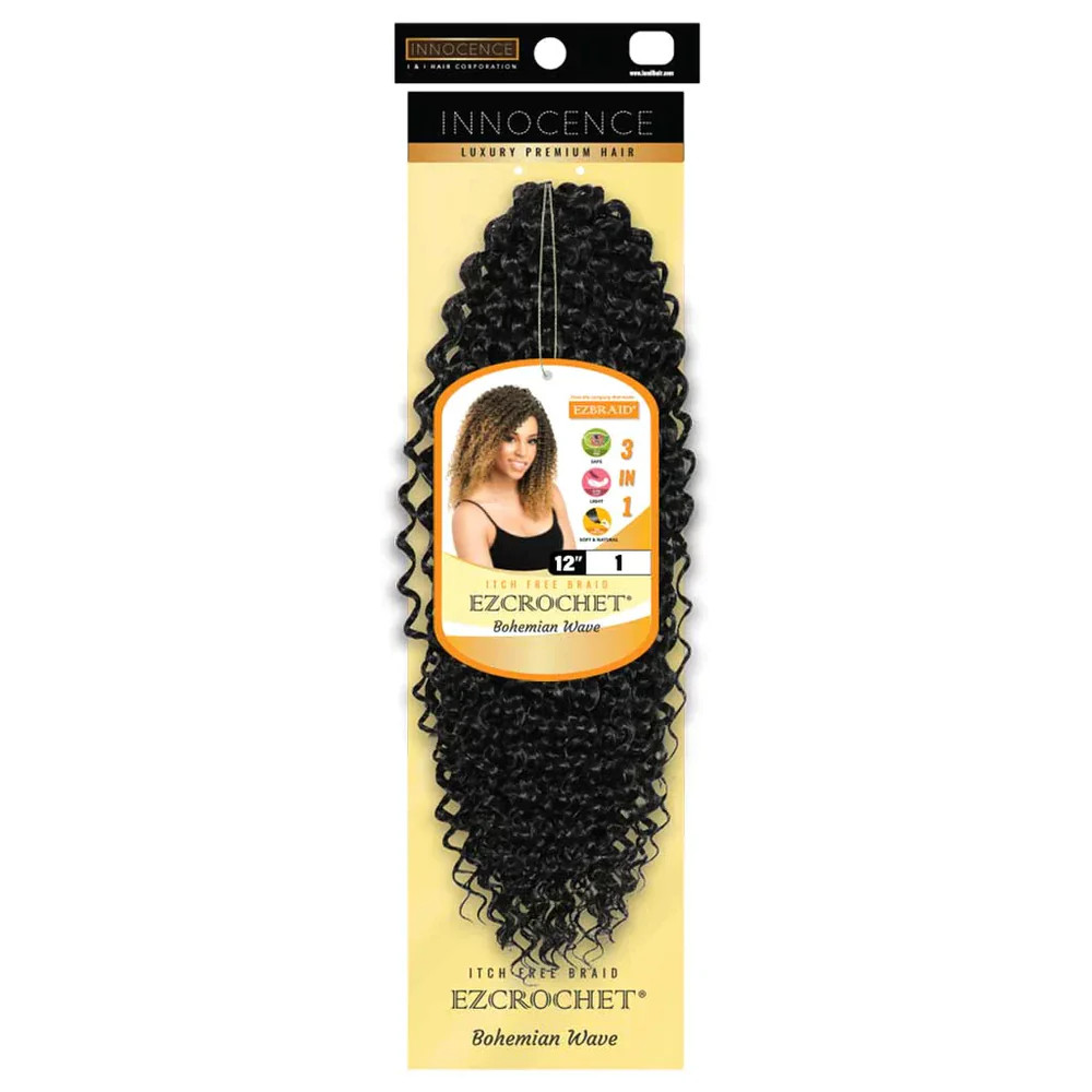 Bohemian Wave Crochet Luxury Premium Hair 12 inches