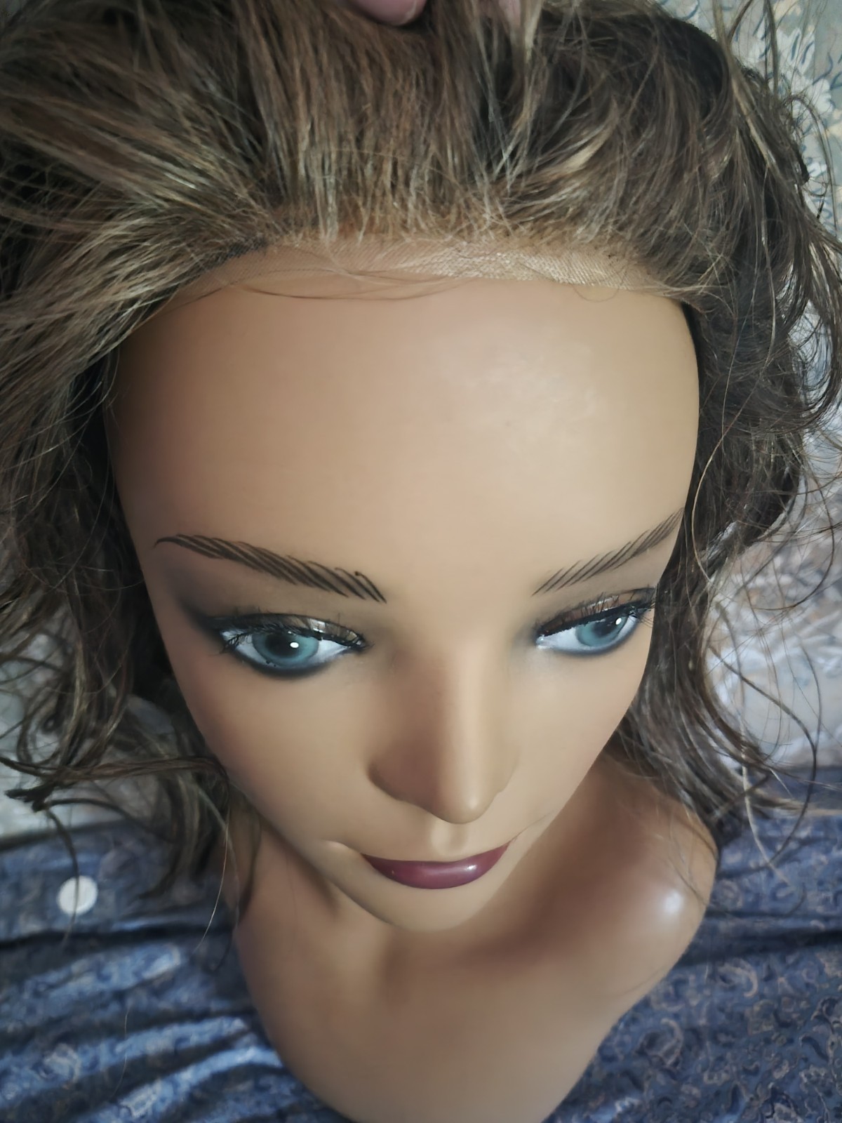 Estetica Naturalle Ocean Lace Front Wavy Layered Synthetic Wig Adjustable Strap