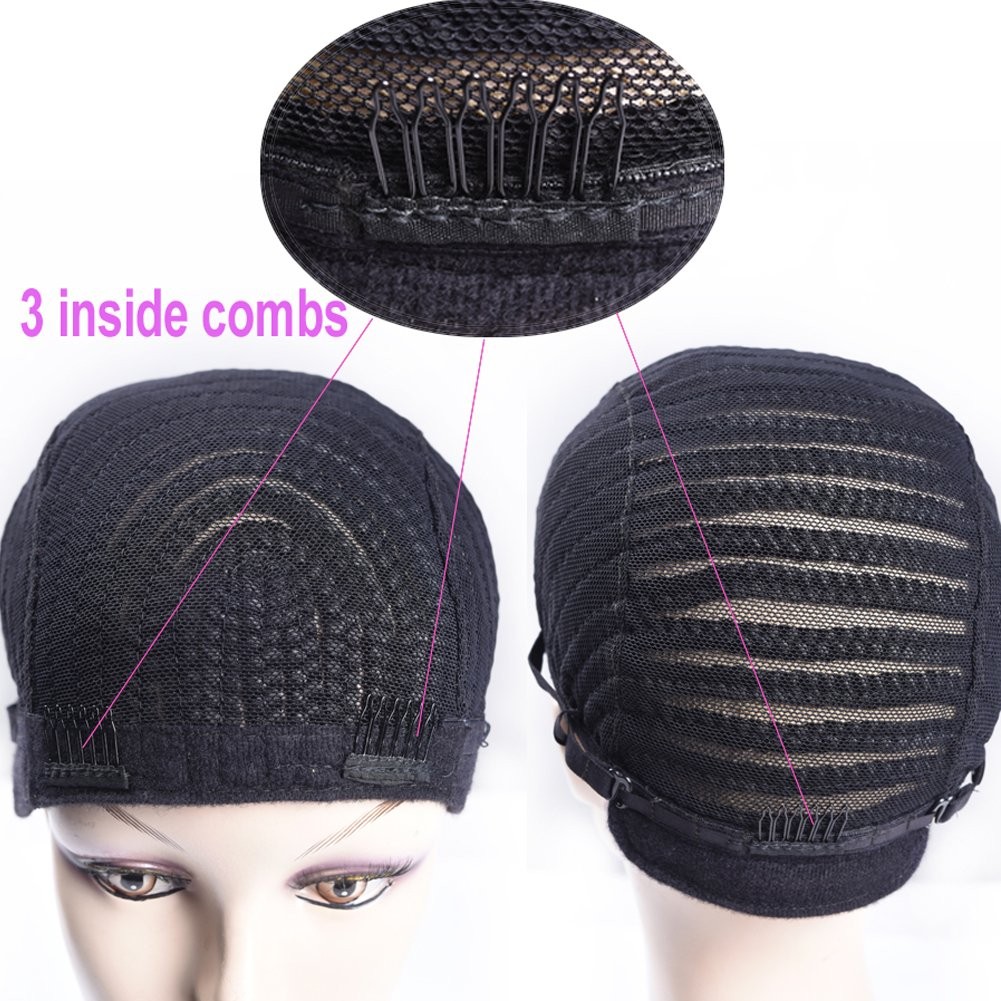 Refined Braided Wig Caps Crotchet Cornrows Cap For Easier Sew In 1pcs