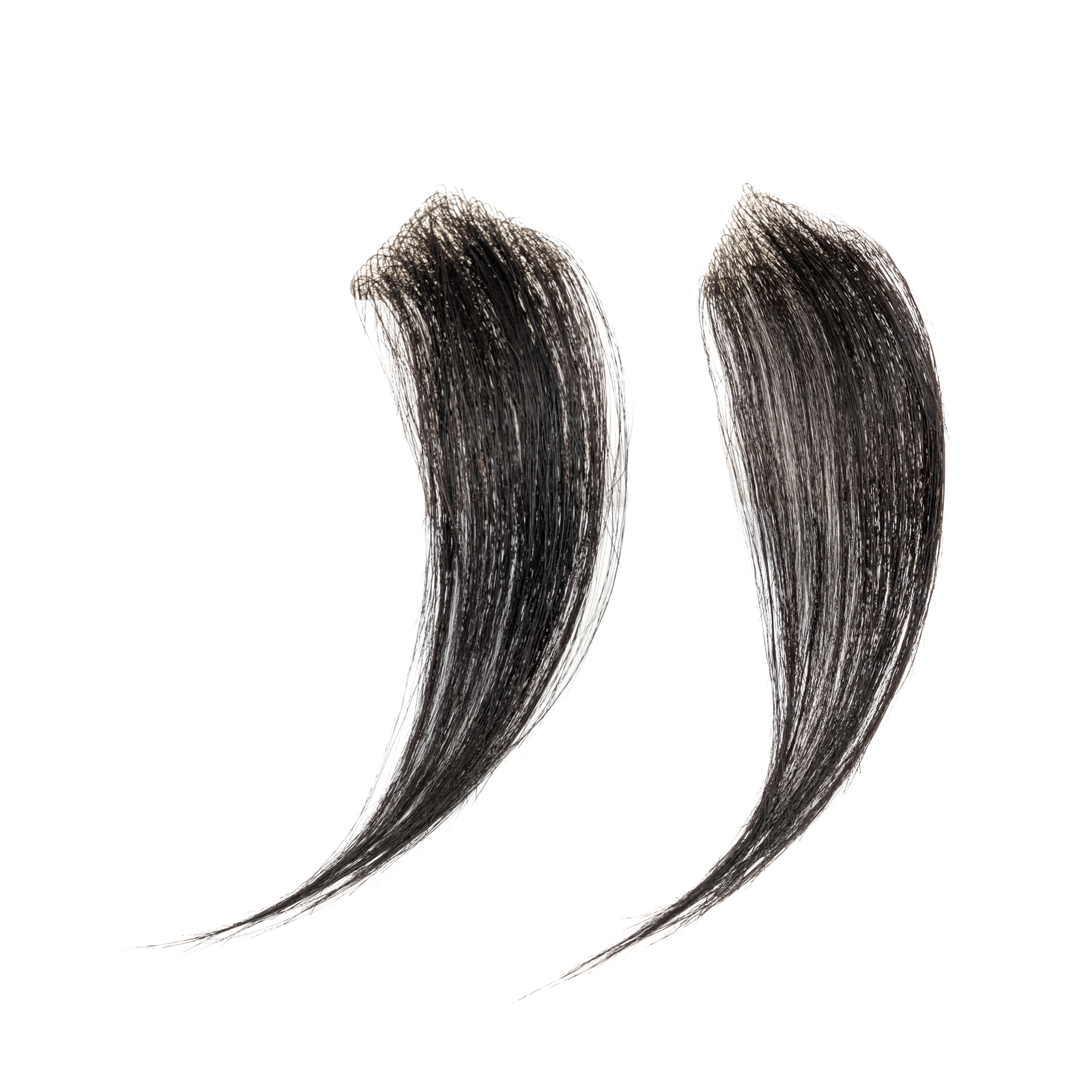 Temple Hair Patches Human Hair Pieces Skin PU Cover-Up Frontal Hairline Toupee