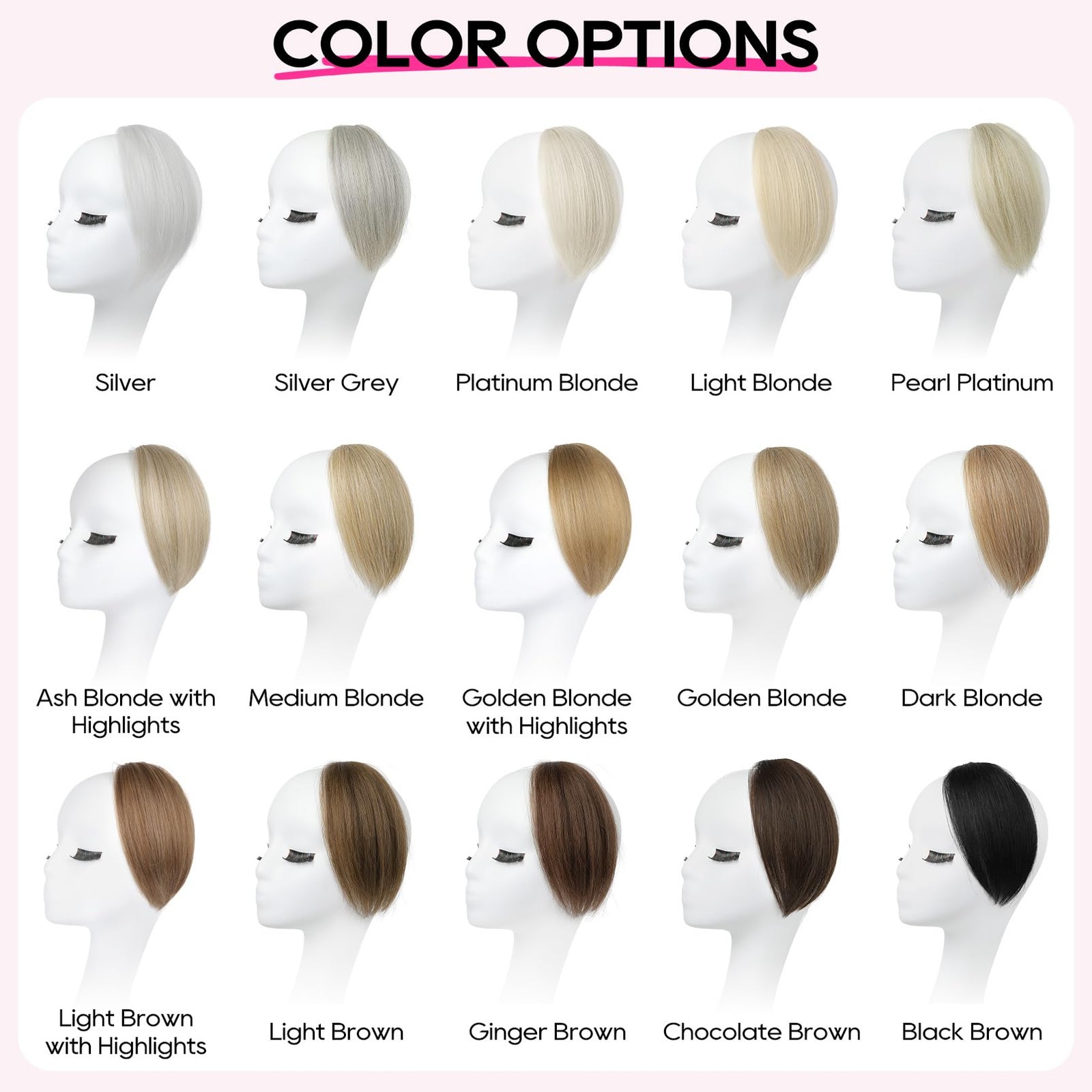 Clip in Hair Volumizer Short Thick Clip in Hairpieces Adding Extra Ha