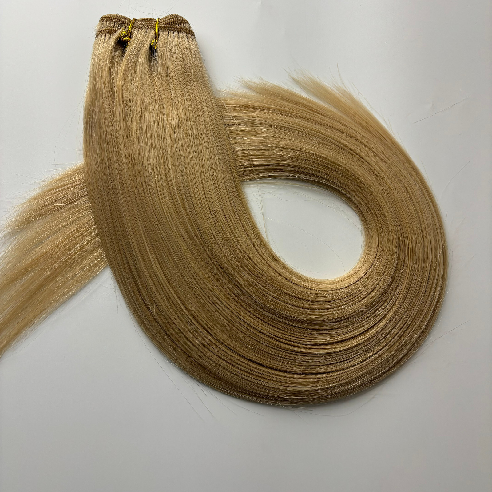 Sew In Weave Weft Human Hair Extensions Real Remy Russian Thick Hair Full Head