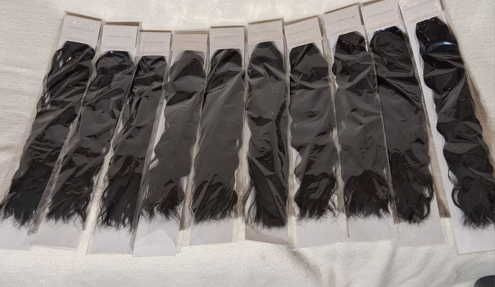 Priscilla Valles x Glam Seamless Keratin bond/ keratin blend Extensions