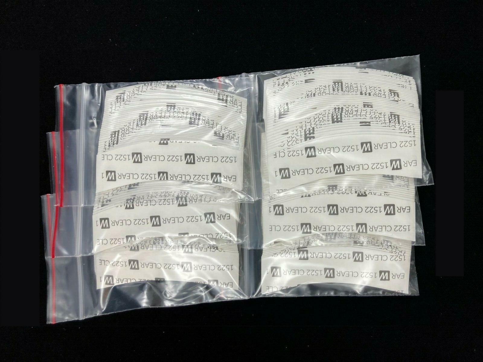 Walker 3M 1522 Hairpiece Tape 216 Pc C Contour 6 Packs Poly Wig Toupee