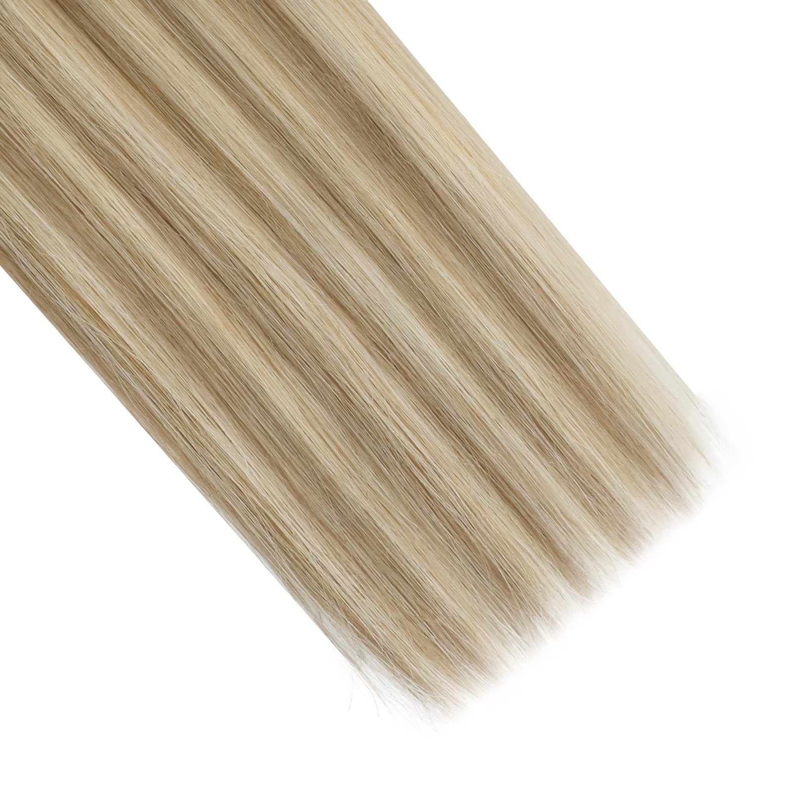 U Tip Hair Extensions Blonde Highlighted Ktip Human Hair Extensions 16 Inch P…