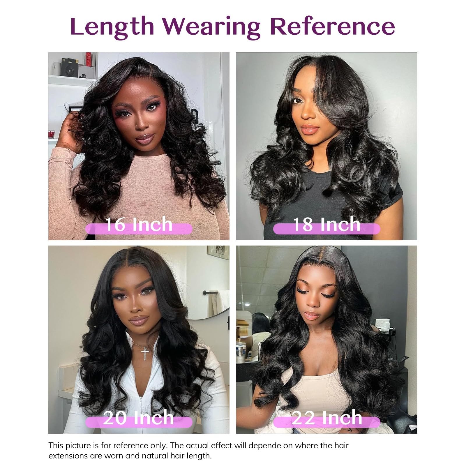 Idn Beauty Seamless Clip In Hair Extensions Human Hair Body Wave 24 Inch 110G