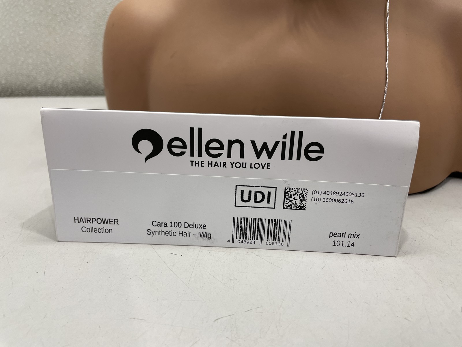 Ellen Wille Hairpower Cara 100 Deluxe Synthetic Hair Wig, Pearl Mix