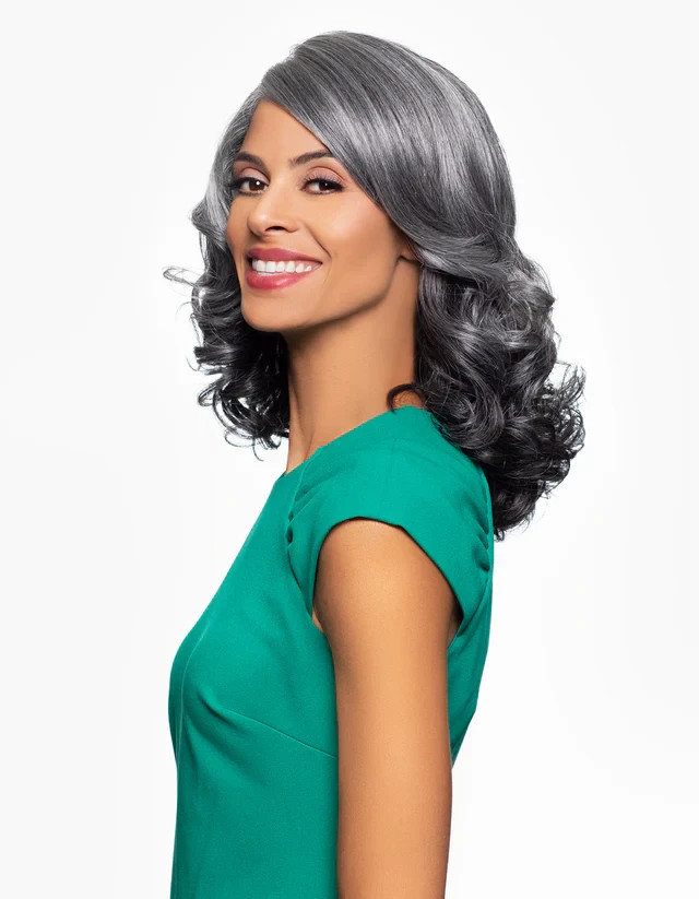 Foxy Silver KENDRA HD LACE FRONT Wig, Stylish and Natural-Looking Synthetic Wig