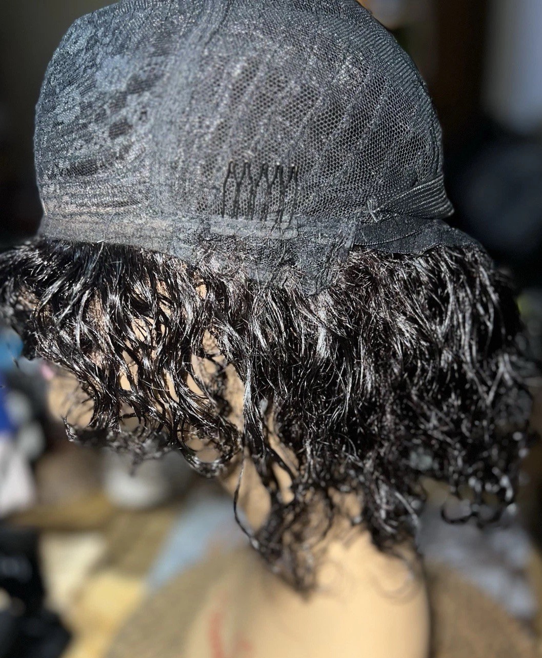 100% HUMAN HAIR BURMESE WIG CURLY |CUSTOM MADE THICK 200% DENSITY PRE LOVED❤️